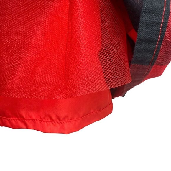 CARTER'S Holiday Dress 24 mos Baby Girls Buffalo Check Red Black Bow Christmas - Picture 7 of 9